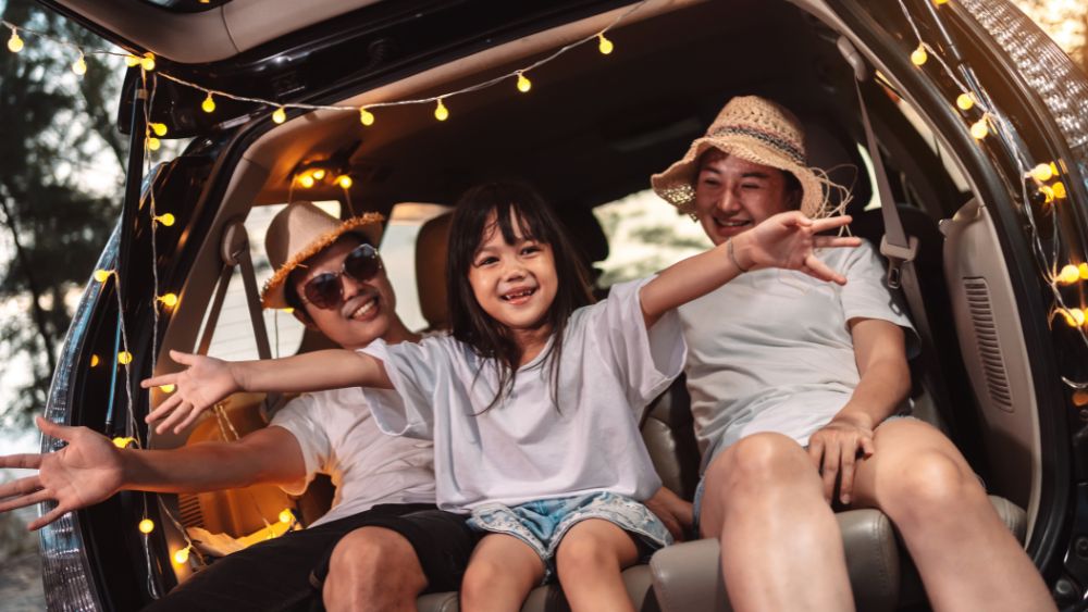 family bonding road trip